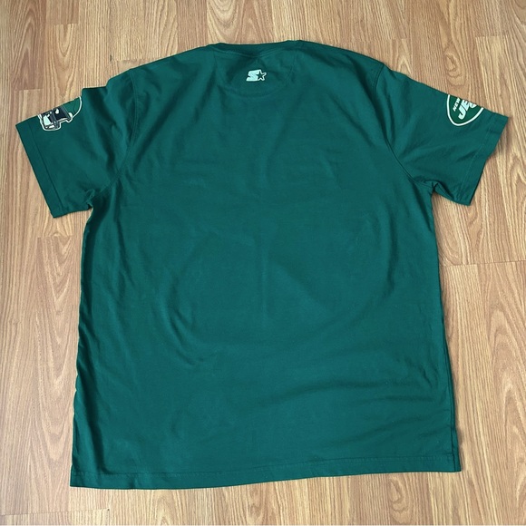 NY Jets Starter Graphic T-Shirt 2XL Green Short Sleeve - Picture 2 of 5
